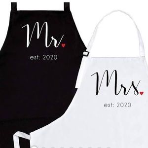 Mrs.& Mr.Couple Aprons